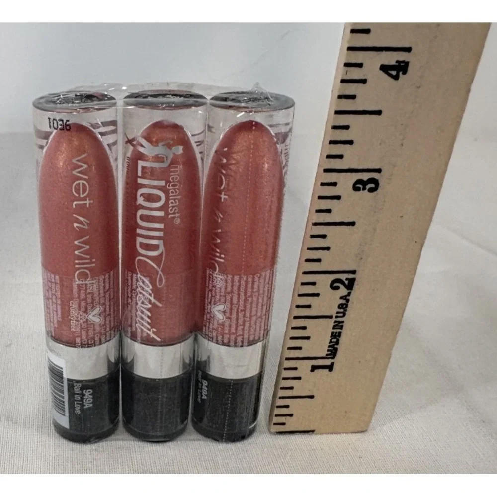Wet n Wild MegaLast Liquid Catsuit Matte Lipstick, Bali In Love 0.21 oz - 3 PACK